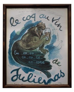Affiche - Le Coq à Juliénas